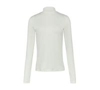 Schmal geschnittenes Langarmshirt aus Viskosemix 38 creme