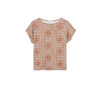 Fließendes T-Shirt mit überschnittenen Schultern 40 braun 2182226.88A0.40