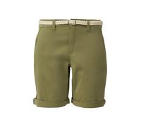 Shorts mit geflochtenem Gürtel und Garment Dye 48 olive 2174783.7900.48