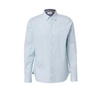 Slim Fit: Baumwollhemd mit All-over-Print XXL blau 2168120.50A1.XXL
