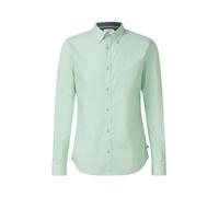 Slim Fit: Gemustertes Hemd mit Kentkragen M türkis 2169878.61A0.M