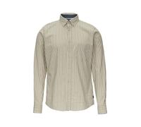 s.Oliver Red Label - Slim Fit: Hemd aus Baumwollstretch beige - Gr. - S