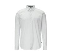 Langarmhemd S.OLIVER Gr. XXL, N-Gr, weiß (white aop) Herren Hemden (86721114-XXL) white aop