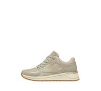 s.Oliver Red Label - Sneaker im Metallic-Look beige - Gr. - 41