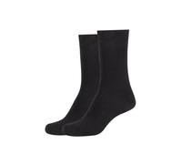 2er Pack s.Oliver Originals Organic Crew Socken Damen 9999 - black 39-42