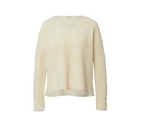 Grobstrickpullover mit V-Ausschnitt im Relaxed Fit 40 beige 2176604.8000.40