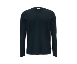 s.Oliver Red Label - Softes Langarmshirt aus Baumwolljersey blau - Gr. - S