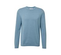 s.Oliver Strickpullover Fein gestreift mit Crew Neck und abgesetzten Bündchen Türkis/Weiß XL