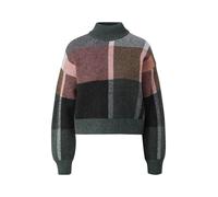 s.Oliver Red Label - Strickpullover aus Wollmix pink/grau - Gr. - 32