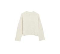 Strickpullover S.OLIVER, Damen, Gr. 44, light beige melange, Strick, Obermaterial: 57% Polyacryl, 31% Polyester, 9% Wolle, 3% Elasthan, unifarben, normal hüftbedeckend, Rundhals, Bündchen, Pullover St