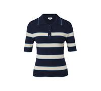 s.Oliver Strick-Poloshirt Damen marine, 46
