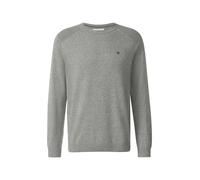 Pullover aus Moulinéstrick mit Crew Neck und Raglanärmeln S grau 2178364.97X0.S
