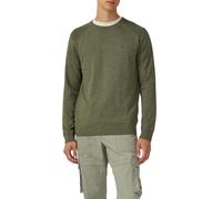 s.Oliver Pullover aus Moulinéstrick mit Crew Neck und Raglanärmeln
