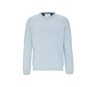 s.Oliver Red Label - Strickpullover mit Logo-Stickerei blau - Gr. - M