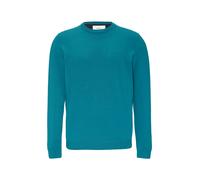 s.Oliver Red Label - Strickpullover mit Logo-Stickerei blau - Gr. - S