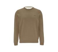 Regular Fit Strickpullover aus reiner Baumwolle XL men Mittelbraun