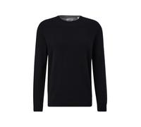 s.Oliver Herren Pullover 2143173 Baumwolle mit Logo-Stickerei Schwarz M