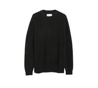 Strickpullover S.OLIVER, Herren, Gr. 3XL, schwarz, Strick, Obermaterial: 100% Baumwolle, unifarben, bequem hüftbedeckend, Rundhals, Bündchen, Pullover Strickpullover, Langarmpullover mit Rundhals / Ba
