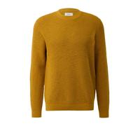 Strickpullover mit Crew Neck und Strukturmuster XL gelb 2172249.1622.XL
