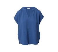 Strukturierte Bluse aus Viskosemix 36 blau 2172701.5527.36