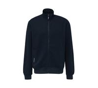s.Oliver Red Label - Strukturierte Sweatshirt-Jacke mit Stehkragen blau - Gr. - 3XL