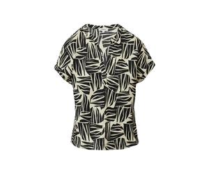 s.Oliver Red Label - Strukturiertes Blusenshirt im Relaxed Fit schwarz - Gr. - 38