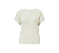 Strukturiertes T-Shirt aus Baumwollmix im Relaxed Fit 42 creme 2166362.02U1.42