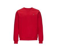 s.Oliver Red Label - Sweatshirt aus Baumwollmix mit Logo-Detail rot - Gr. - M