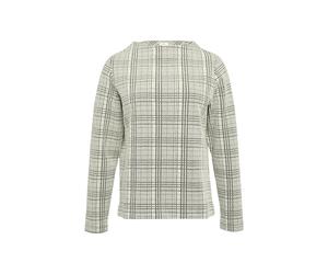 s.Oliver Red Label - Sweatshirt aus Scuba Jacquard beige/grau - Gr. - 42