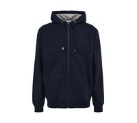 s.Oliver Red Label - Sweatshirt Jacke mit Kapuze blau - Gr. - L