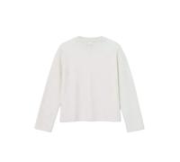 s.Oliver Damen Sweatshirt Gr.36 Weiß angeraut Rundhals Relaxed Fit