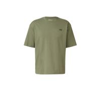 s.Oliver Red Label - T-Shirt aus hochwertigem Jersey im Relaxed Fit grün - Gr. - XXL