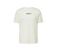 s.Oliver Red Label - T-Shirt mit Crew Neck weiß - Gr. - XL