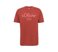 s.Oliver Baumwoll-T-Shirt mit Logo-Print