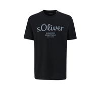 s.Oliver Baumwoll-T-Shirt mit Logo-Print
