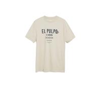 s.Oliver Red Label - T-Shirt mit Print beige - Gr. - L
