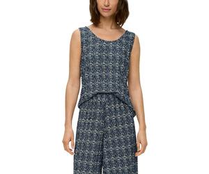 S.OLIVER RED LABEL Top in Dunkelblau - Größe 38 | Damen Tops