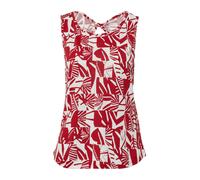 s.Oliver Red Label - Top mit dekorativem Cut-out rot - Gr. - 40