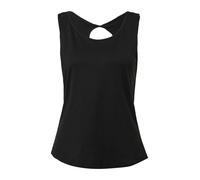 Top mit dekorativem Cut-out 36 schwarz 2166301.9999.36