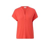 s.Oliver Red Label - Top mit V-Ausschnitt orange - Gr. - 36