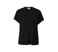 s.Oliver Red Label - Top mit V-Ausschnitt schwarz - Gr. - 34