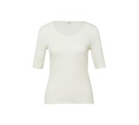 s.Oliver Geripptes T-Shirt im Slim Fit mit Stickerei