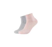 s.Oliver Red Label - Unisex Socken grau/pink - Gr. - 39-42