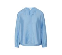 Viskosebluse mit Raffung und All-over-Print 42 blau 2174587.5141.42