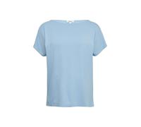 Viskosemix-T-Shirt im Relaxed Fit 42 blau 2168610.5083.42