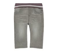 Wärmende Jeans mit Glitzer-Umschlagbund 80 grau 2156248.94Z7.80