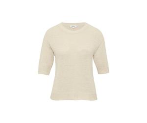 s.Oliver Red Label - Weicher Strickpullover im Relaxed Fit beige - Gr. - 42