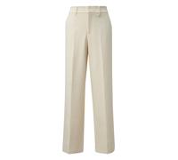 s.Oliver Stoffhose Damen Gr. 44 Beige Web mit Bundfalte Lang (22126027-44)