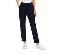 s.Oliver Damen Stretchhose aus Baumwolle, Regular Fit mit Tapered Leg, Mid-Rise, mit Taschen, Größe 36