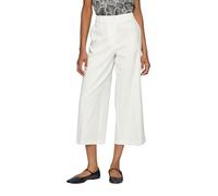 Regular: Culotte aus Lyocellmix mit Bügelfalte 46 creme 2150518.0200.46